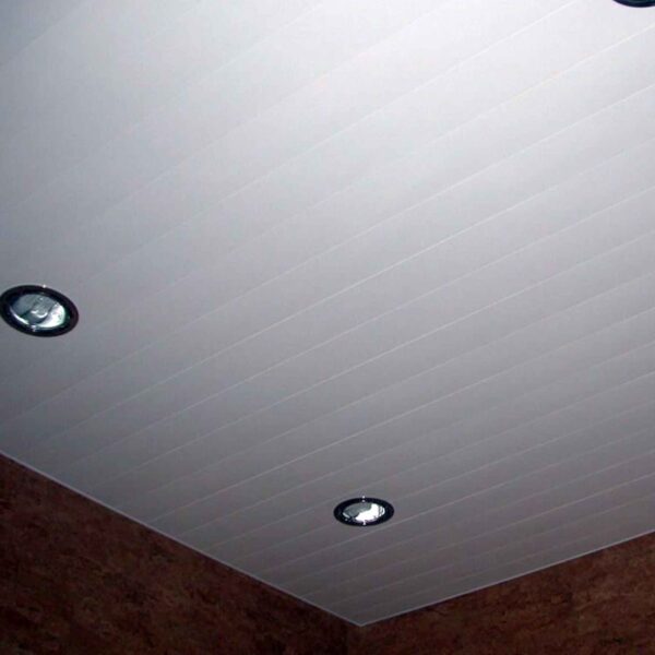 Реечный потолок 100мм белый