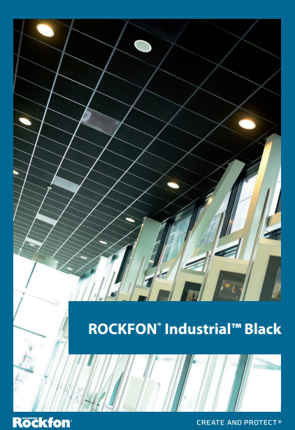 Rockfon Industrial Black 