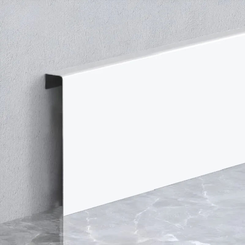 Металлический Плинтус MetraLine Белый 04 Металлический Плинтус MetraLine Белый 04